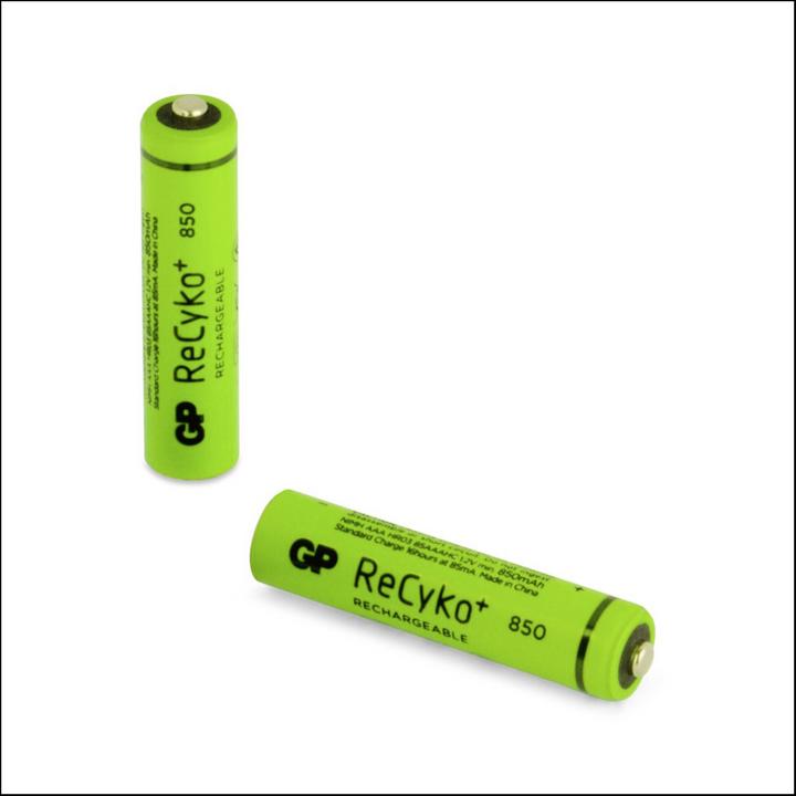 Actual product image GP Batteries ReCyko (2 pcs., AAA, 850 mAh)