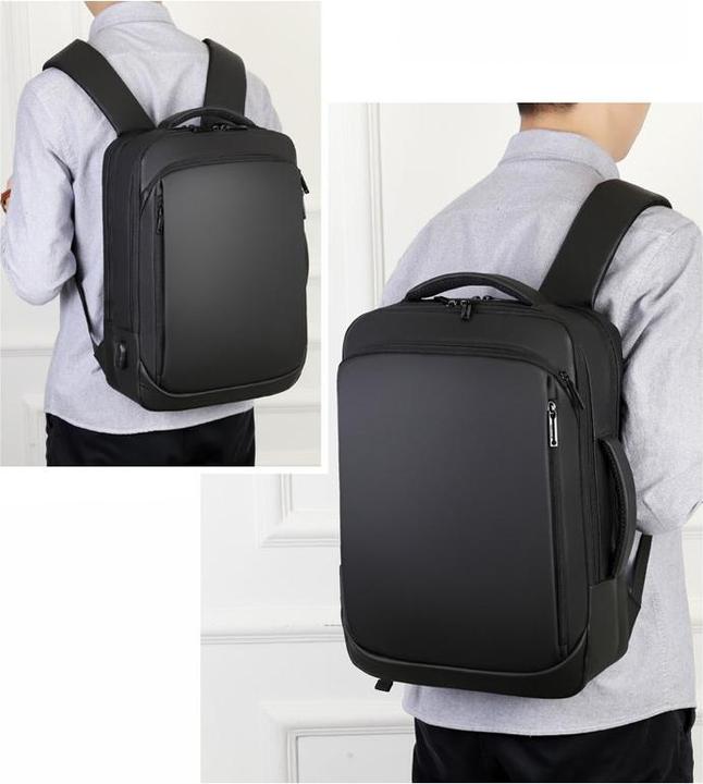 Produktbild Okade - S58 Business-Rucksack mit USB-Anschluss - Für Laptops bis 15,6” - Schwarz
