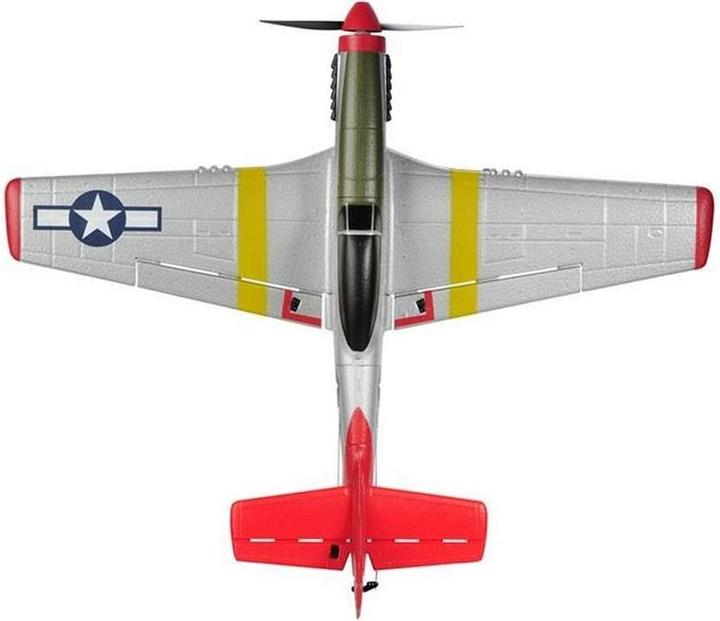 Produktbild Top-RC Warbird Mini P51D 450 mm, Rot, RTF (Warbird)