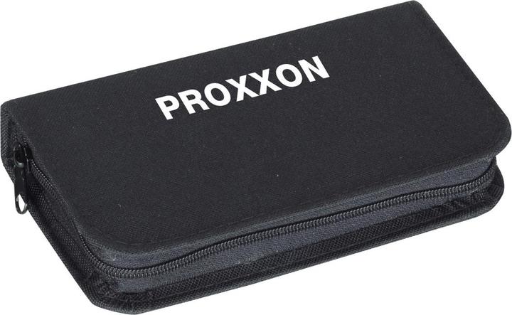 Immagine prodotto Proxxon Set di cacciaviti MICRO-DRIVER, 13 pezzi in borsa (Viti con testa a intaglio, Torx (TX), Fessura croce Phillipps (PH), esagono)