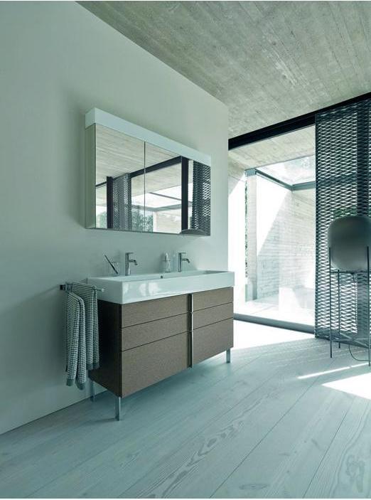 Actual product image Duravit Double washbasin Vero Air 120 x 47 cm white 2350120024 (470 mm, 1200 mm)