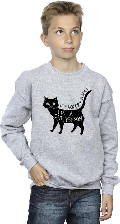 Actual product image Disney Boys Hocus Pocus A Cat Person Sweatshirt (152, 158)