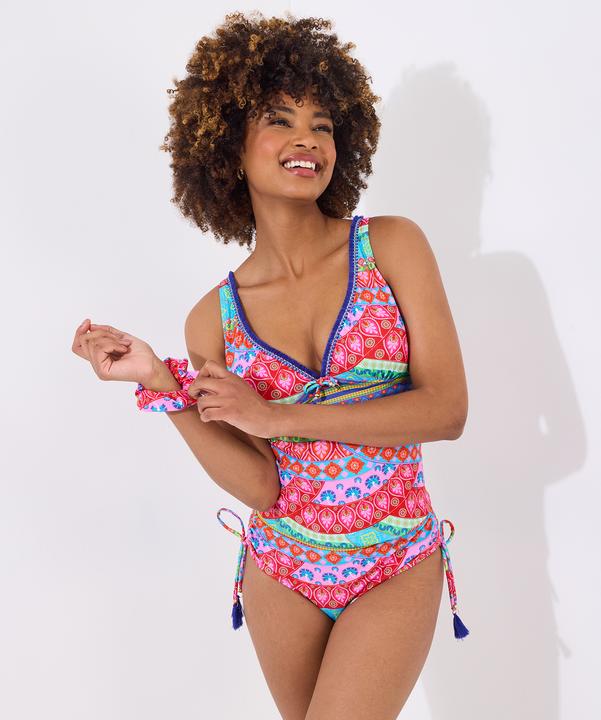 Produktbild Joe Browns Patchwork Tassel Trim Tankini Top (40)