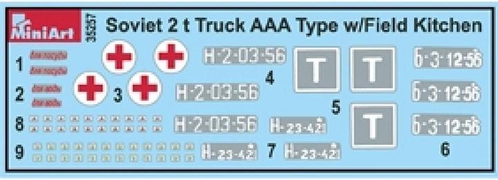 Produktbild Mini art Soviet 2 t Truck AAA Type w/Field Kitche