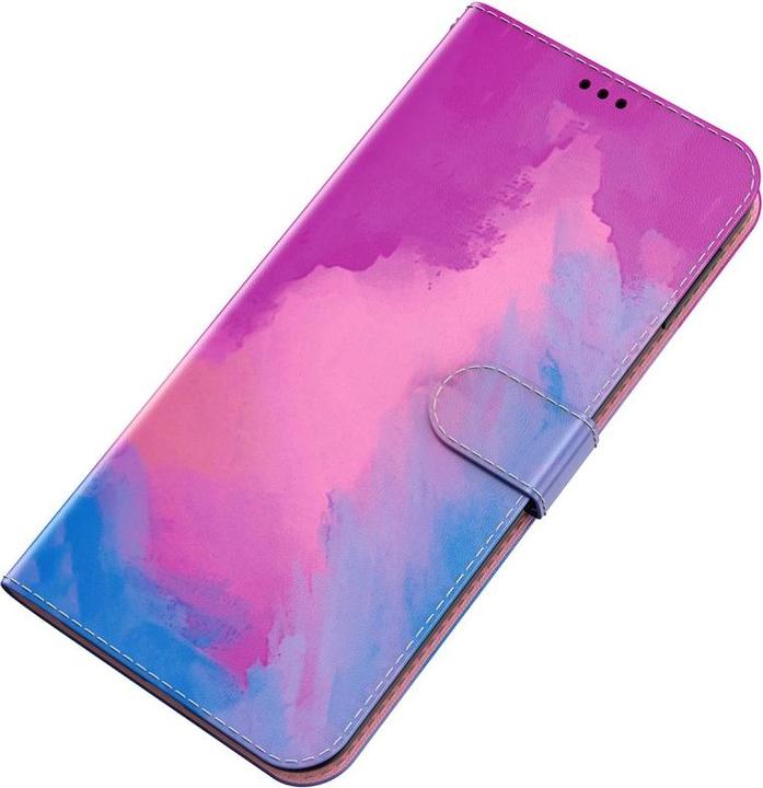 Immagine prodotto Art Custodia a libro per iPhone 13 Pro Custodia con slot per carte Pink Purple (Apple iPhone 13 Pro)