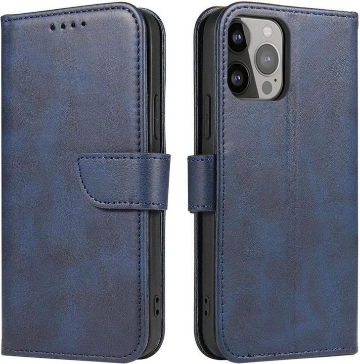 Actual product image Hurtel Back panel cover Magnet Case with Flip for Samsung Galaxy A26 - Blue (Samsung Galaxy A26)