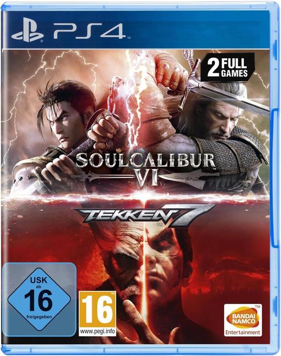 Image du produit Bandai Namco Tekken 7 + SoulCalibur VI (PS4, DE, IT, FR)