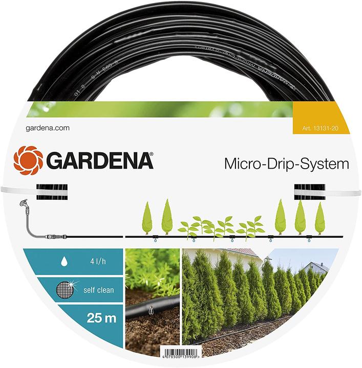 Produktbild Gardena MDS Tropfrohr oberirdisch (Tropfschlauch + Tropfrohr)