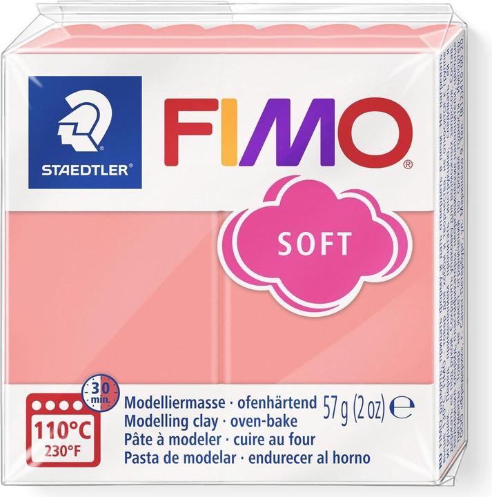 Fimo SOFT modelling clay "Trend Colours", grapefruit, 57 g