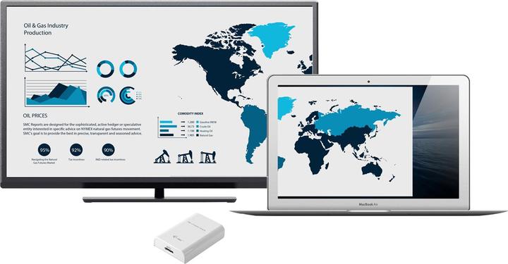 Actual product image i-tec USB 3.0 Advance Display Adapter TR (DVI, 8.43 cm)