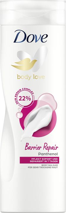 Immagine prodotto Dove Body Love Barrier Repair Balsamo per il corpo per pelli molto secche con 22% Skin Repair Complex e (Crema corpo, 400 ml)