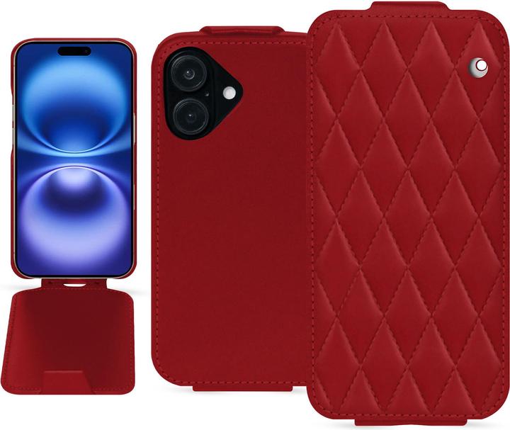 Actual product image Noreve Vertical leather shell (Apple iPhone 16)