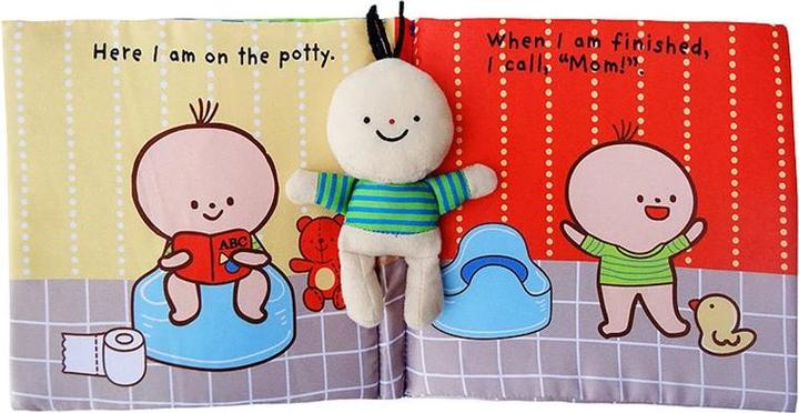 Produktbild Activity Board Kleinkind Baby Tuch Buch Bad Töpfchen Baby Buch Spielzeug 0-3 Jahre alt Pädagogische Aktivität Buch