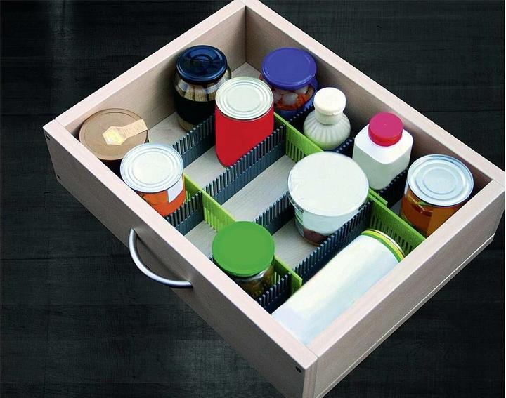 Actual product image Purvario Storage strips for drawers 8-piece