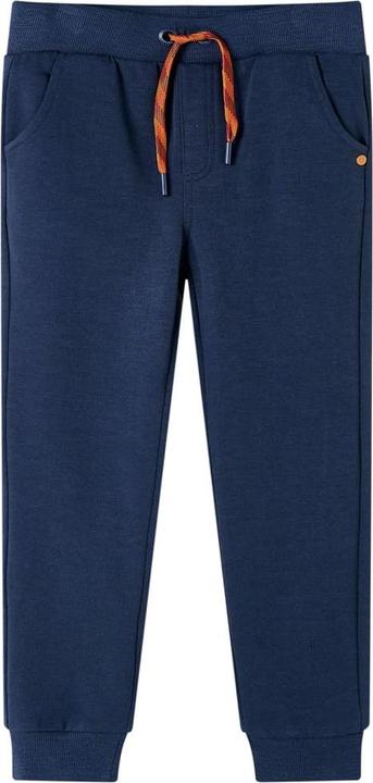 Image du produit VidaXL Pantalon de survêtement enfant Bleu marine Melange 128,Matériau : 92 (128)