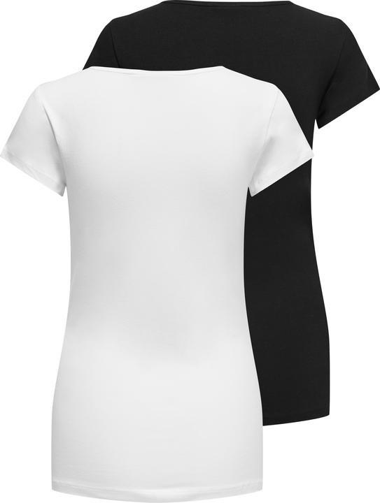 Produktbild Only Maternity Mama 2er-Pack Basic T-Shirt T-shirt (L)