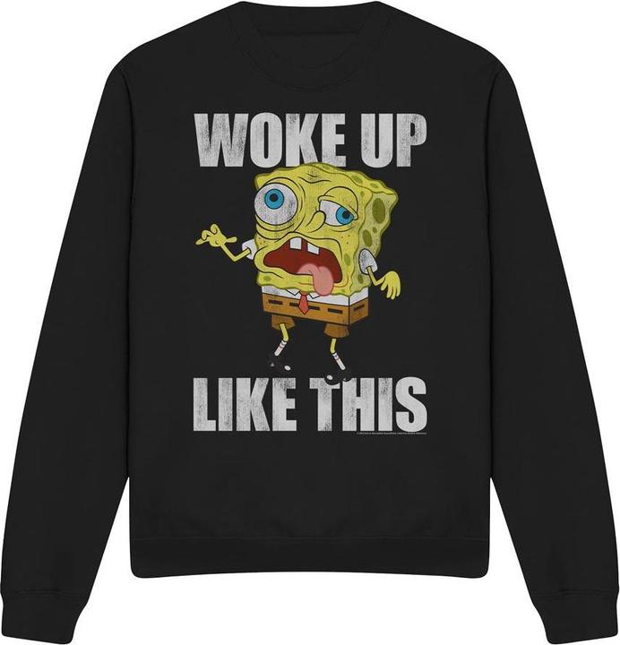 Spongebob Squarepants Woke Up Like This Meme Sweatshirt
