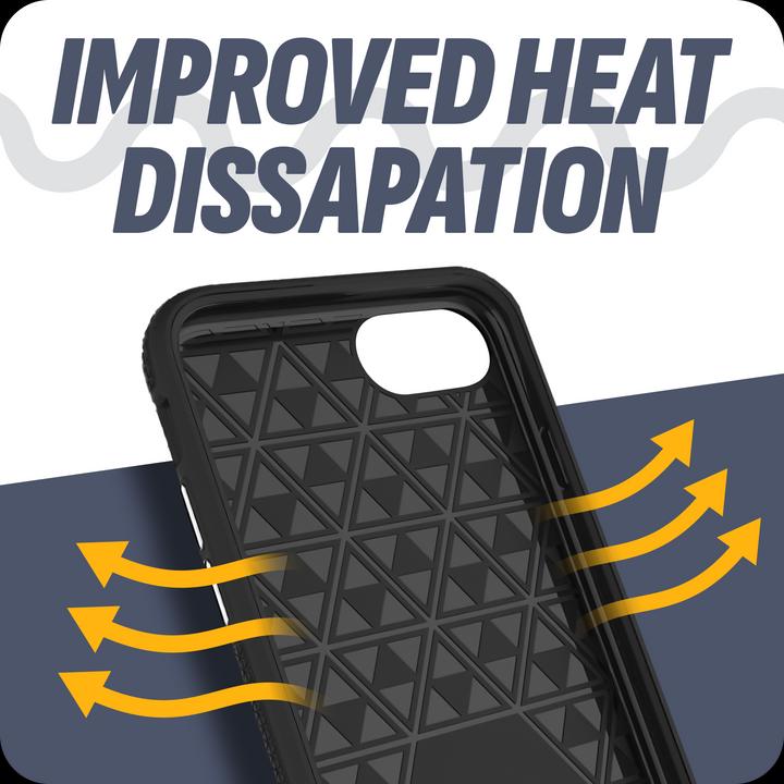 Actual product image Cazy Robust textured cover Non-slip texture (Samsung Galaxy S24 FE)