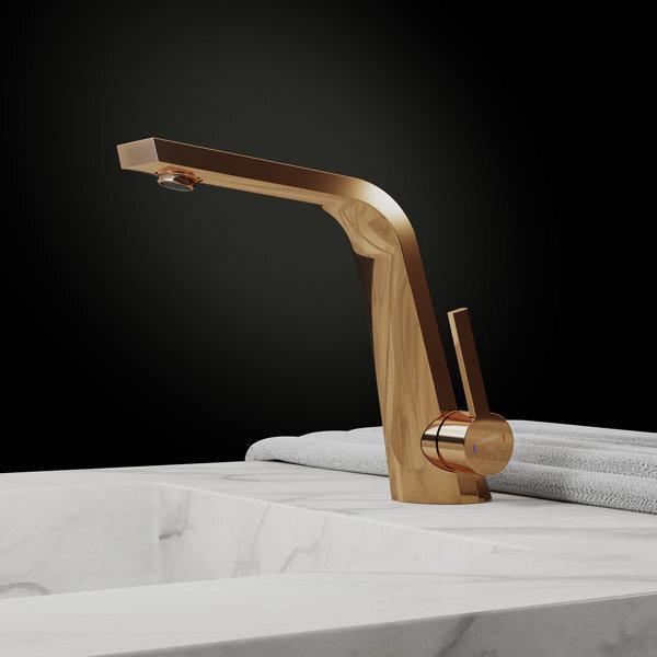 Actual product image Steinberg 260 series basin mixer, without pop-up waste, 158mm projection, 26010101