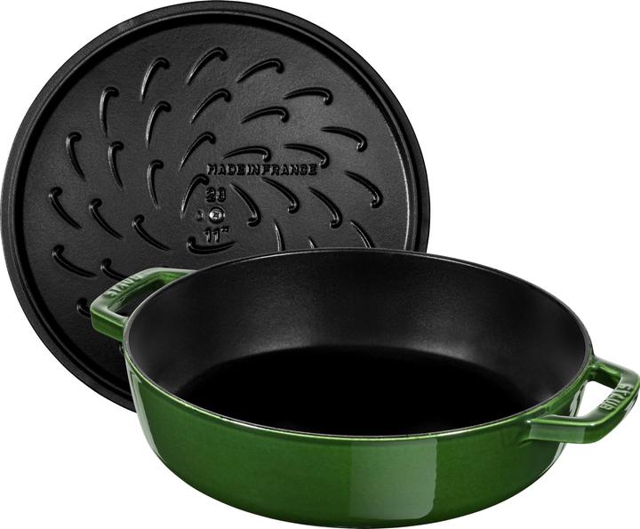 Immagine prodotto Staub Roaster Chistera Drop (24 cm, Pirofila + casseruola, Ghisa)