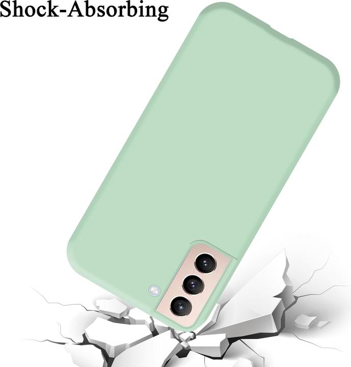 Actual product image Cadorabo TPU Liquid Silicone Case Cover (Samsung Galaxy S21+)