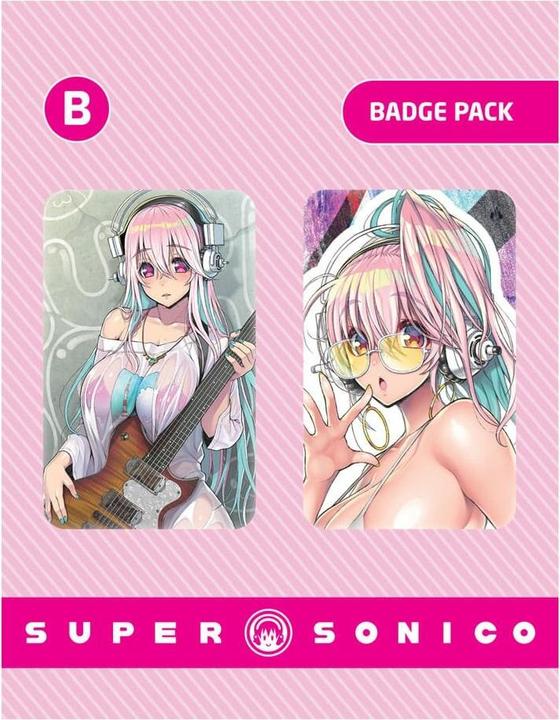 Immagine prodotto POPbuddies Super Sonico confezione da 2 pin Set B
