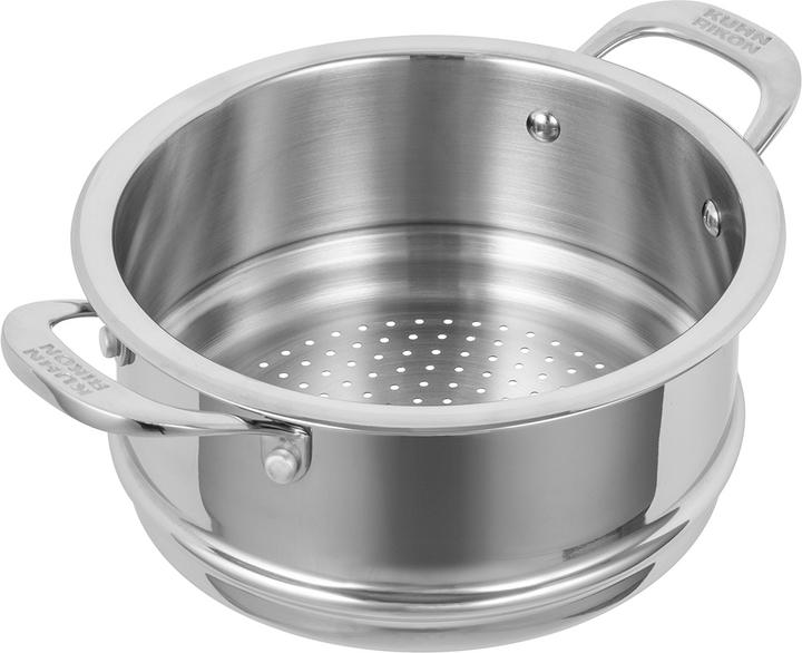 Immagine prodotto Kuhn Rikon Attacco per la cottura a vapore con manico laterale Ø 20 cm (20 cm, Metallo)