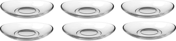 Actual product image Leonardo Saucer Napoli Ø 11 cm 6 pieces, Transparent (6 x)