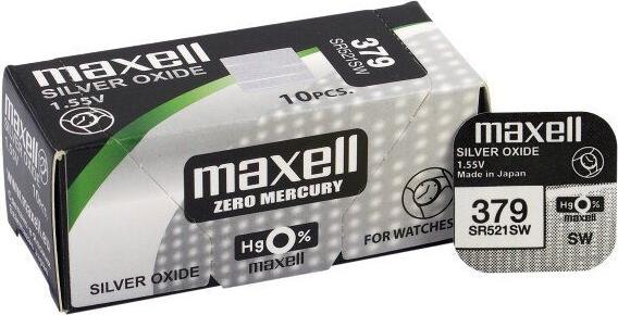 Produktbild Maxell Silver Oxide SR521SW (1 Stk., SR63, 16 mAh)