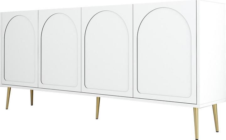 Blanc et or