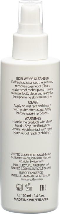 Actual product image Evenswiss Edelweiss Cleanser (Cleansing lotion, 100 ml)