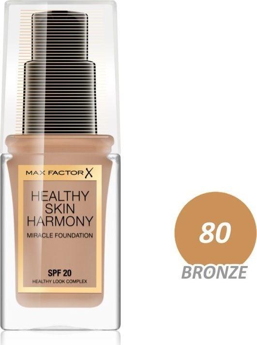 Image du produit Max Factor Healthy Skin Harmony 30 ml flacon pompe Crème 80 Bronze (80 Bronze)