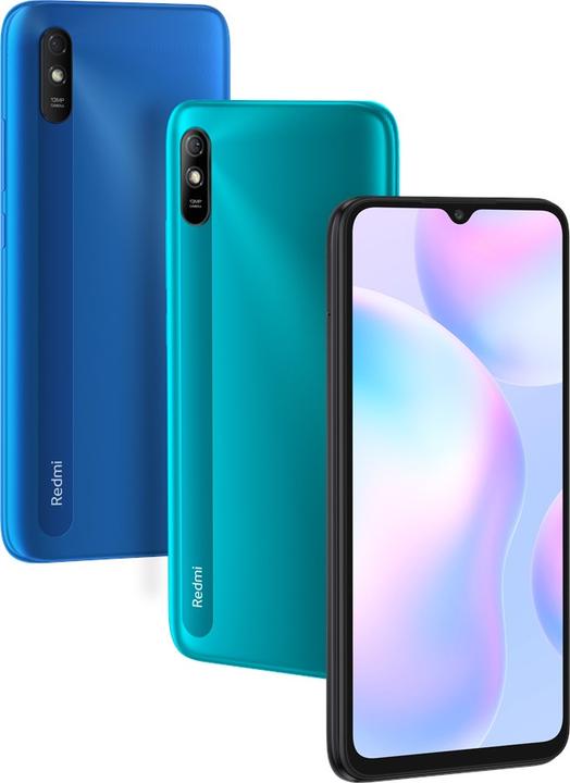 Actual product image Xiaomi Redmi 9A (32 GB, Granite Grey, 6.53", Hybrid Dual SIM, 13 Mpx, 4G)
