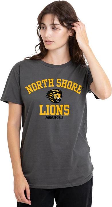 Actual product image Mean Girls Unisex Adult North Shore Lions T-Shirt (M)