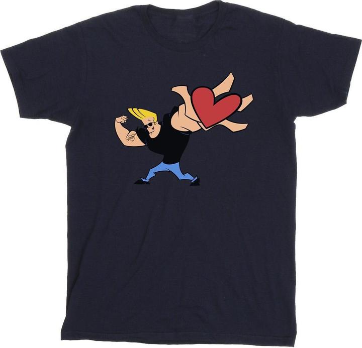 Produktbild Johnny Bravo Heart Present TShirt (XL)
