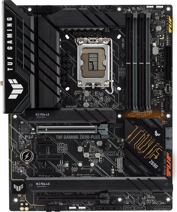 Produktbild ASUS TUF GAMING Z690-PLUS WIFI (LGA 1700, Intel Z690H, ATX)