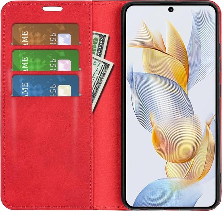 Actual product image Cover-Discount Honor 90 - Stand Flip Case Cover red (Honor 90)