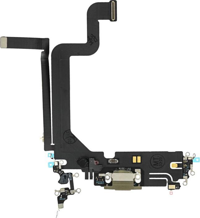 Productafbeelding OEM Dock Lightning Flex voor iPhone 14 Pro Max Goud (iPhone 14 Pro Max)