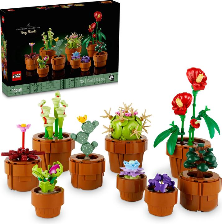 Produktbild LEGO Mini Pflanzen (10329, LEGO Botanical, LEGO Icons)