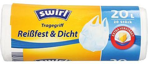 Produktbild Swirl Tragegriff-Müllbeutel (20 x, 20 l)