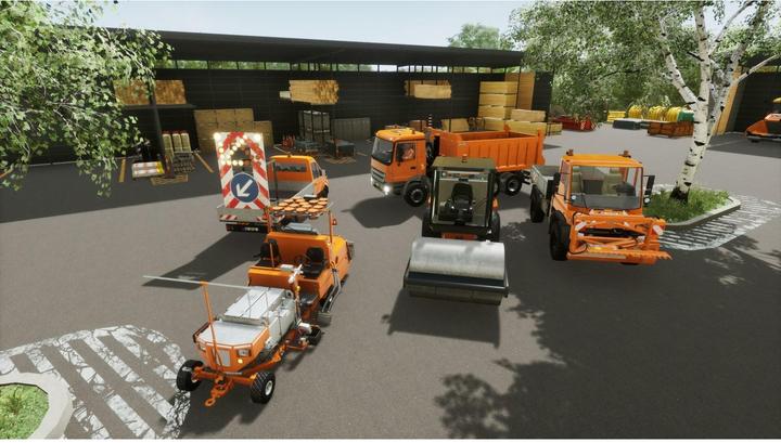 Actual product image Aerosoft Road maintenance simulator (PS5, DE)