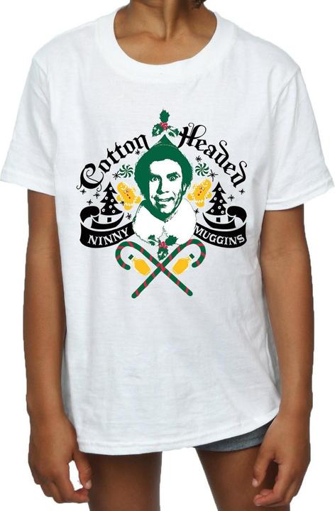Immagine prodotto Elf Cotton Headed Ninny Muggins Maglietta Ragazze (140, 146)