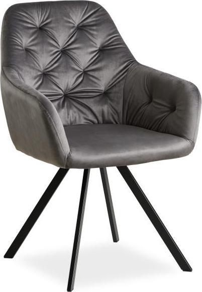 Actual product image Homestyle4u Polsterstuhl Samt Modern