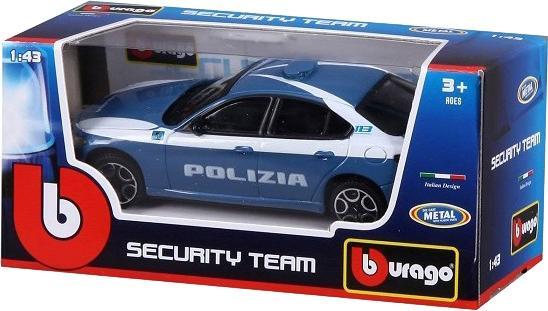 Immagine prodotto Bburago AUTO POLIZIA (ASSORTIMENTO - MODELLO CASUALE) - 1:43