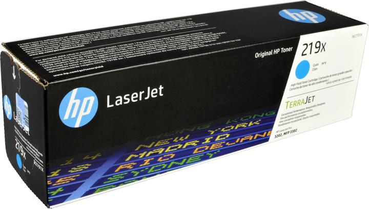 Image du produit HP Toner cyan grande capacité LaserJet authentique 219X, 2500 pages, Cyan, 1 pièce(s) (C)