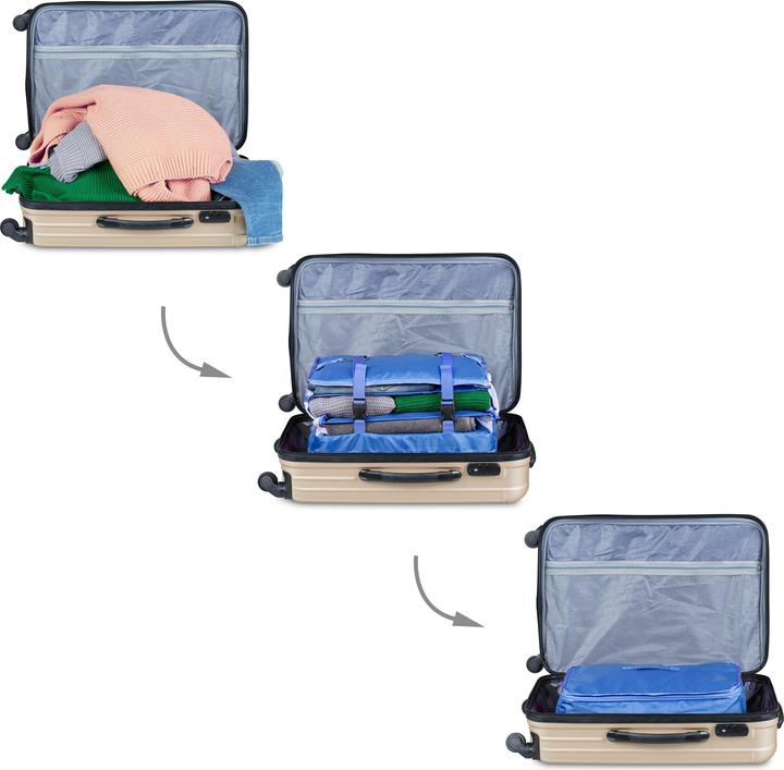 Actual product image Relaxdays Luggage organizer