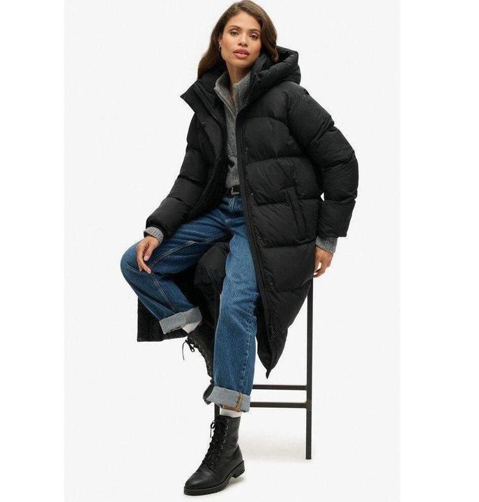 Image du produit Superdry Doudoune long à capuche femme (S)