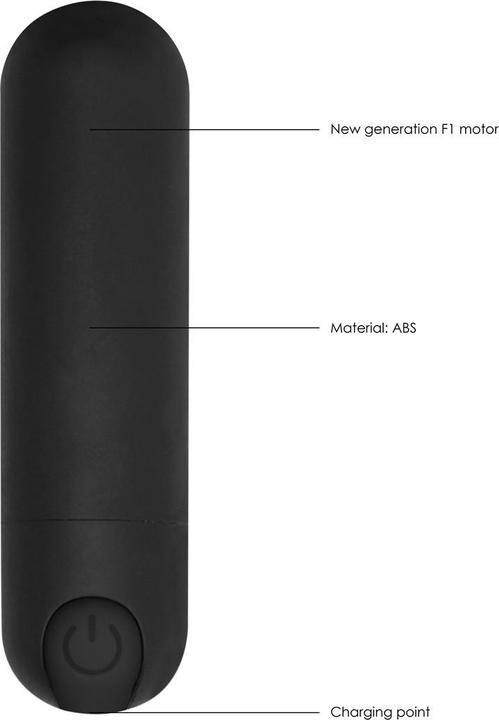 Actual product image Shots 10 Speed Rechargeable Bullet