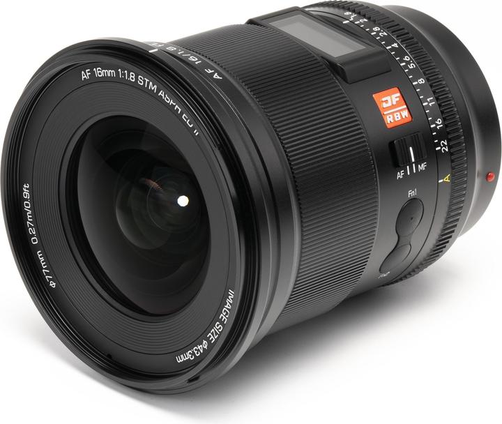 Immagine prodotto Viltrox FE 16 mm f1.8 Sony E-Mount (Sony E, Full-frame)