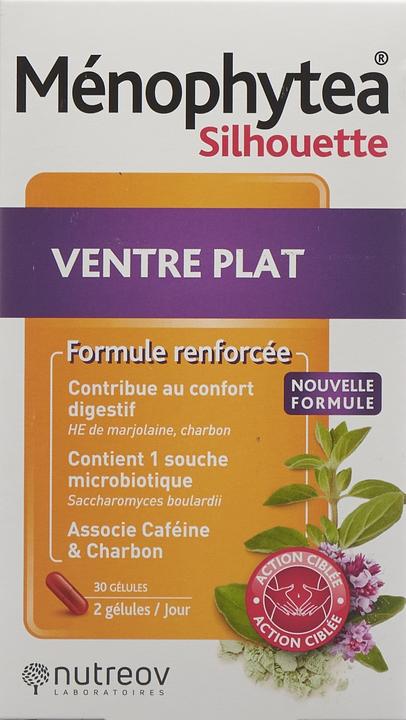 Image du produit Ménophytea Flacher Bauch Silhouette Gélules (30 pièce(s), Capsules, 33 g)